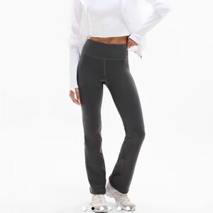 Athleta Black Fleece lined bootcut Pants